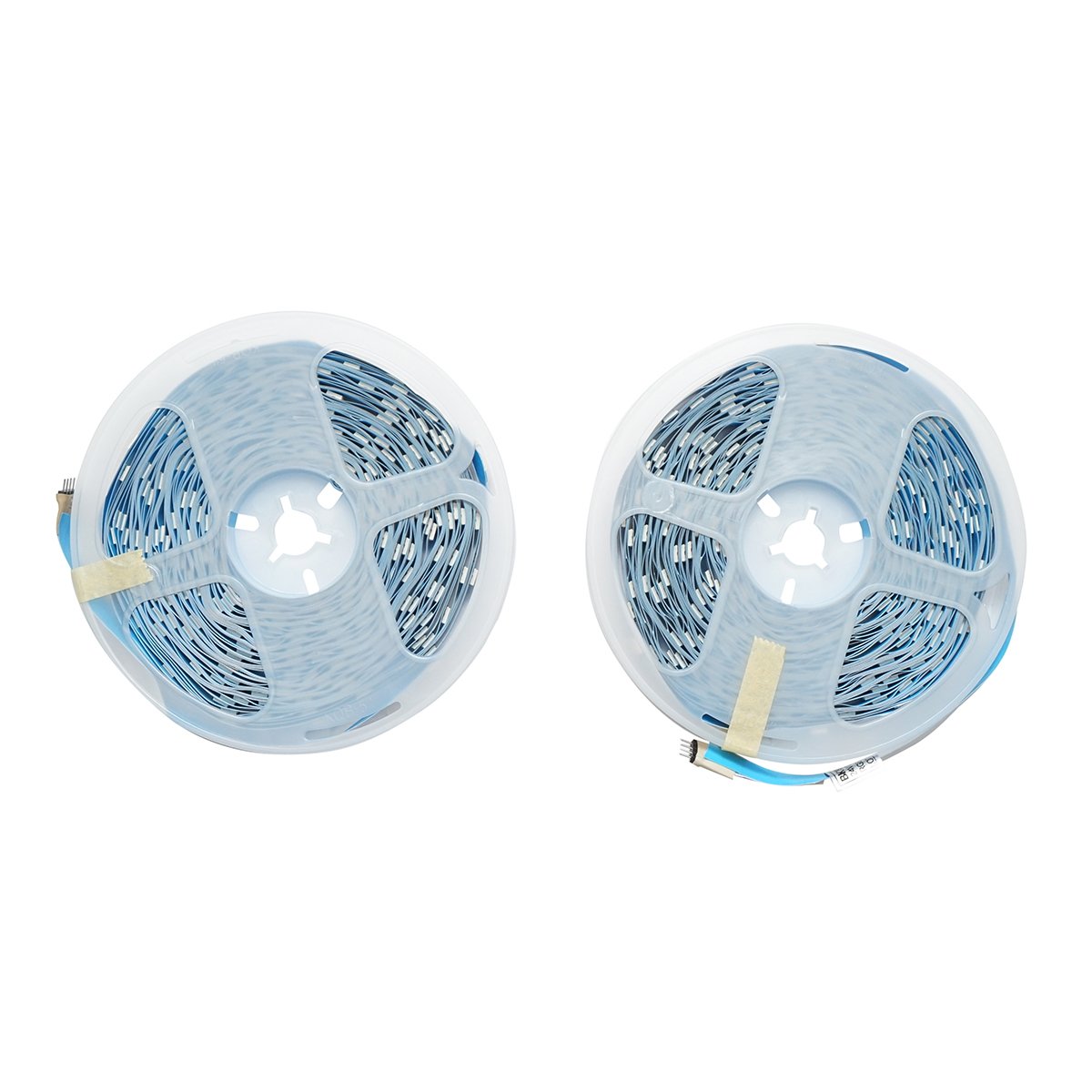 Banda LED smart 2x15m, 24V cu telecomanda, control vocal, bluetooth, aplicatie USB, 30m RGB IP20 Breckner Germany